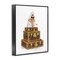 Stupell Industries Luxury Bathrobe Girl & Champagne Framed Giclee, design by Ziwei Li